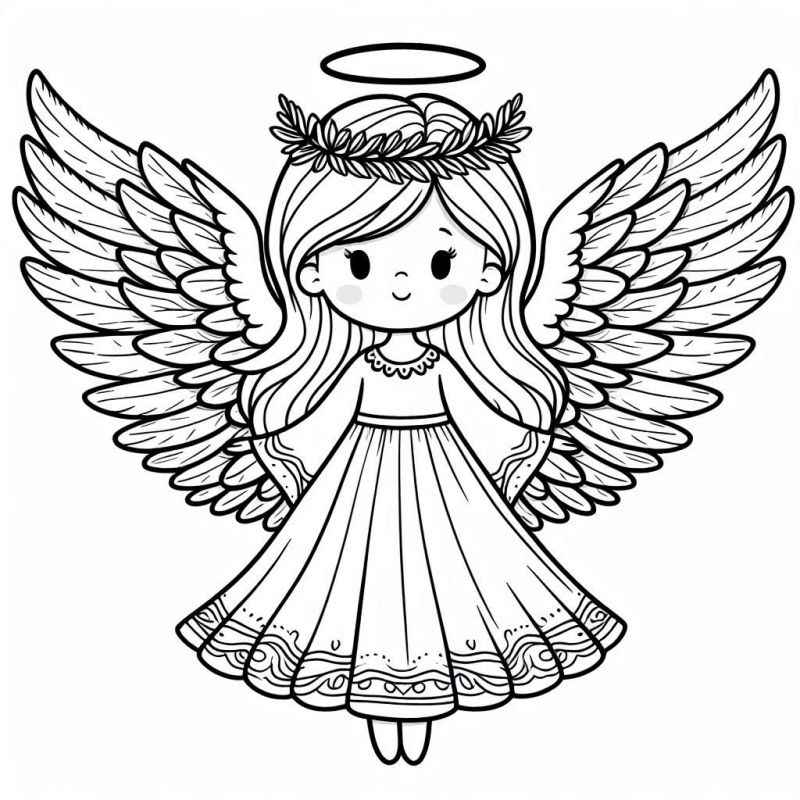 Engel Ausmalbilder 743