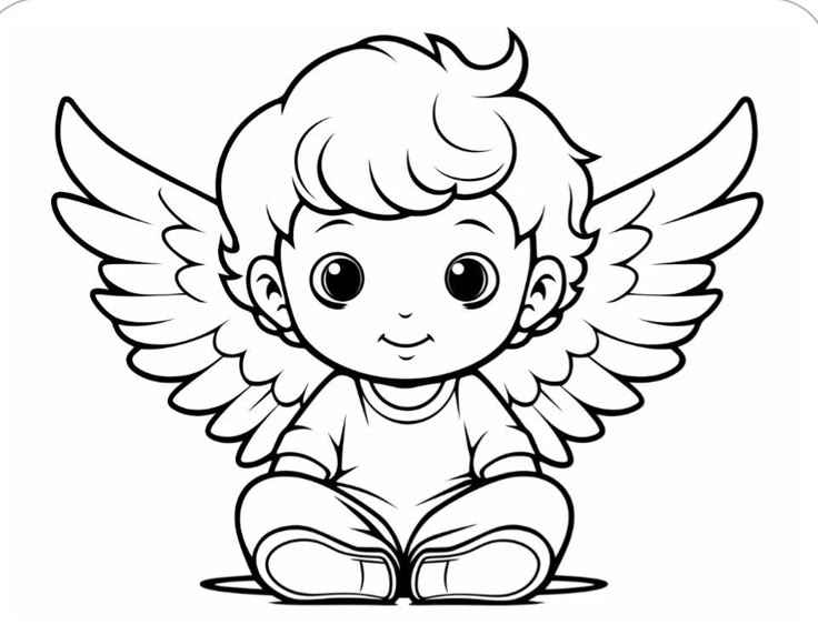 Engel Ausmalbilder 799