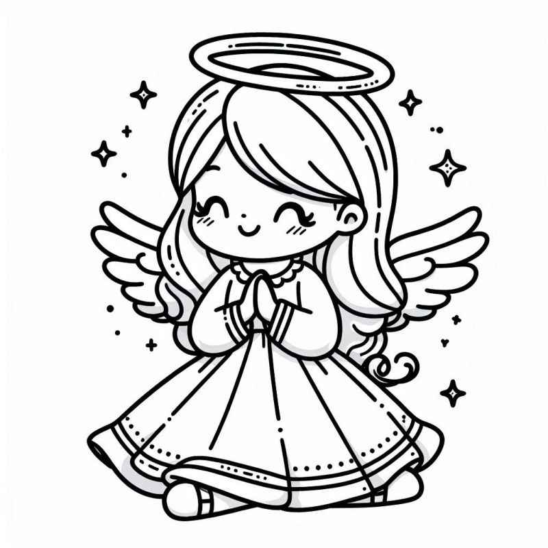 Engel Ausmalbilder 822