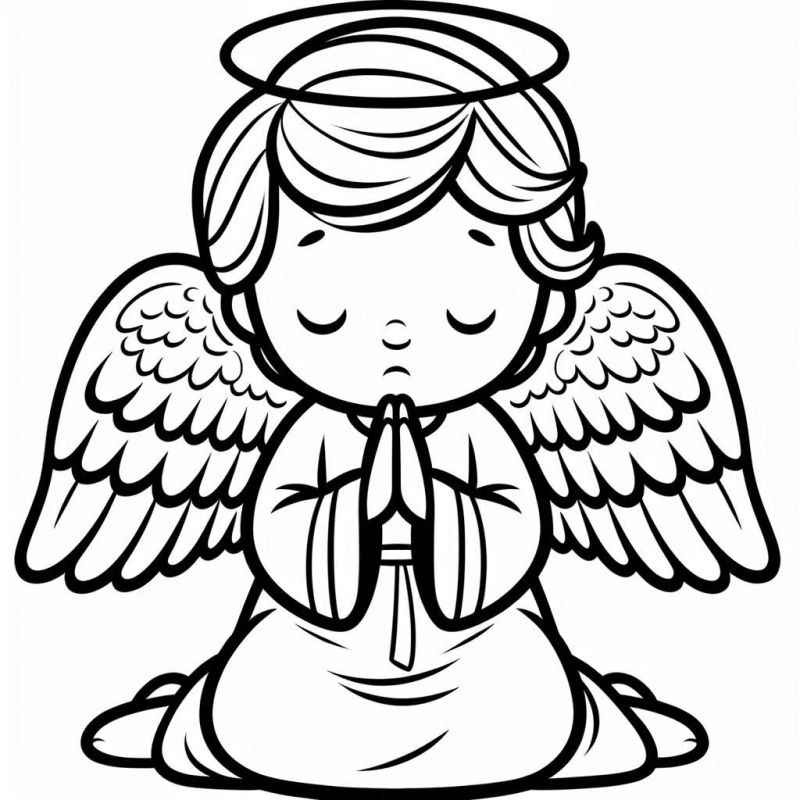 Engel Ausmalbilder 870