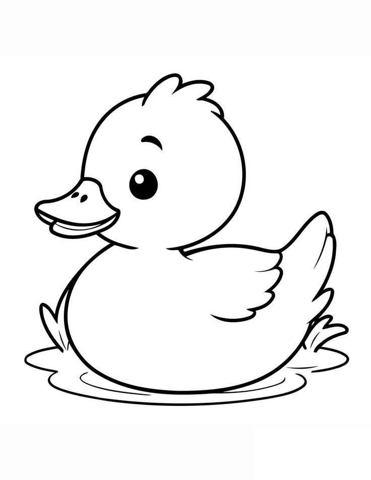Entenküken Ausmalbilder 067