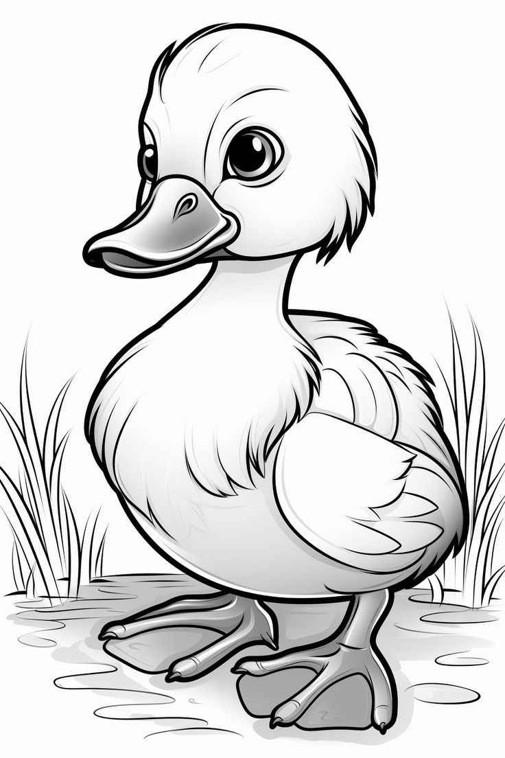 Entenküken Ausmalbilder 453