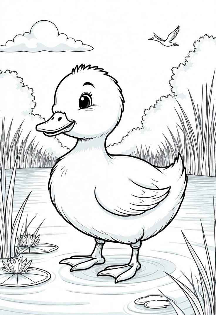 Entenküken Ausmalbilder 905
