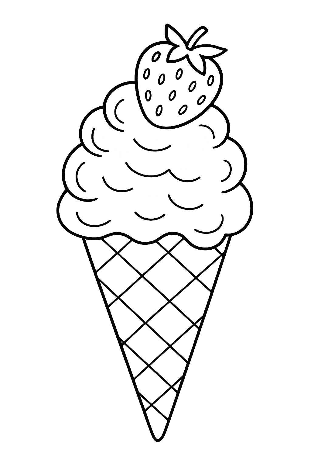 Erdbeeren Ausmalbilder 280