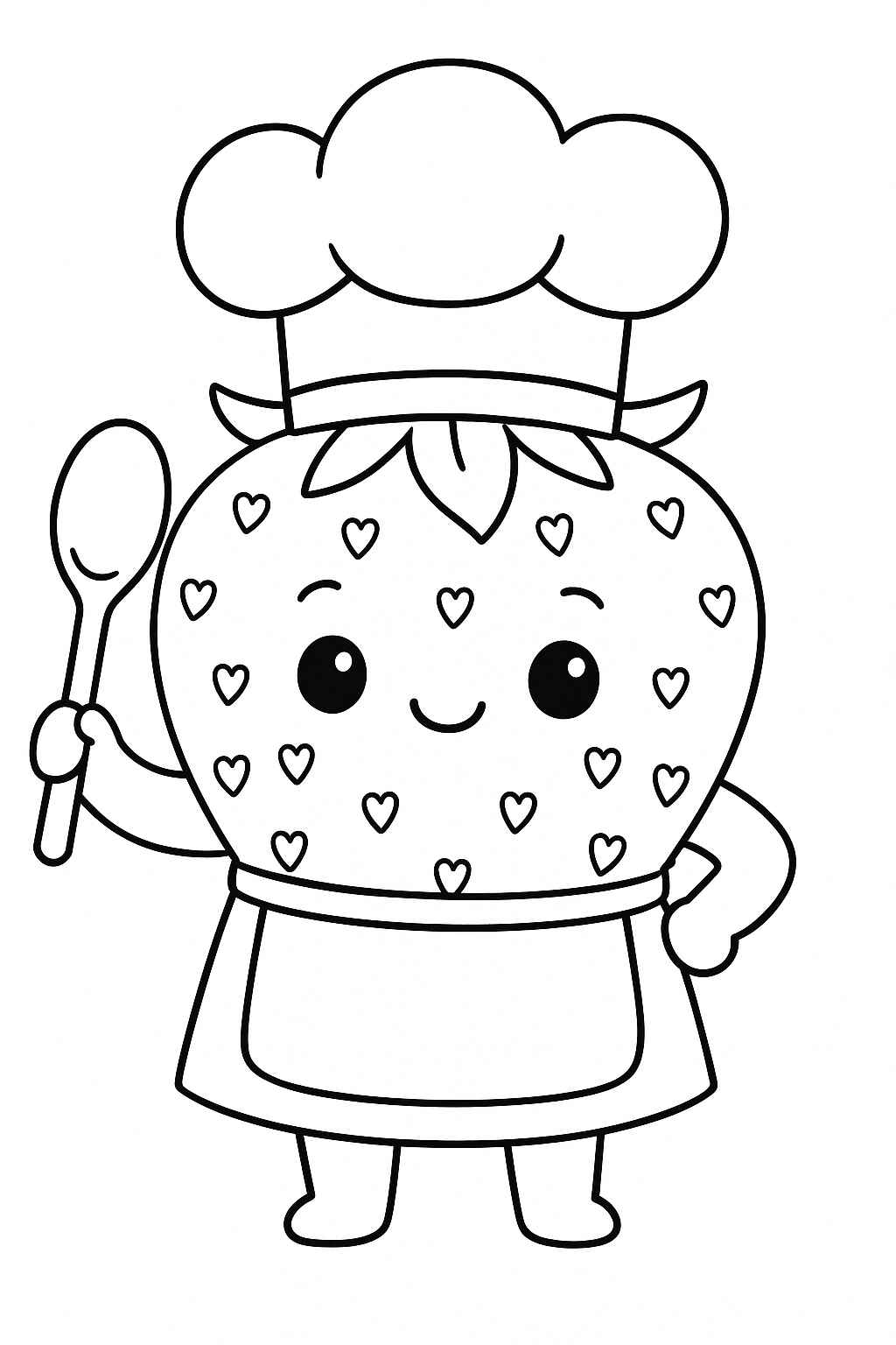 Erdbeeren Ausmalbilder 338