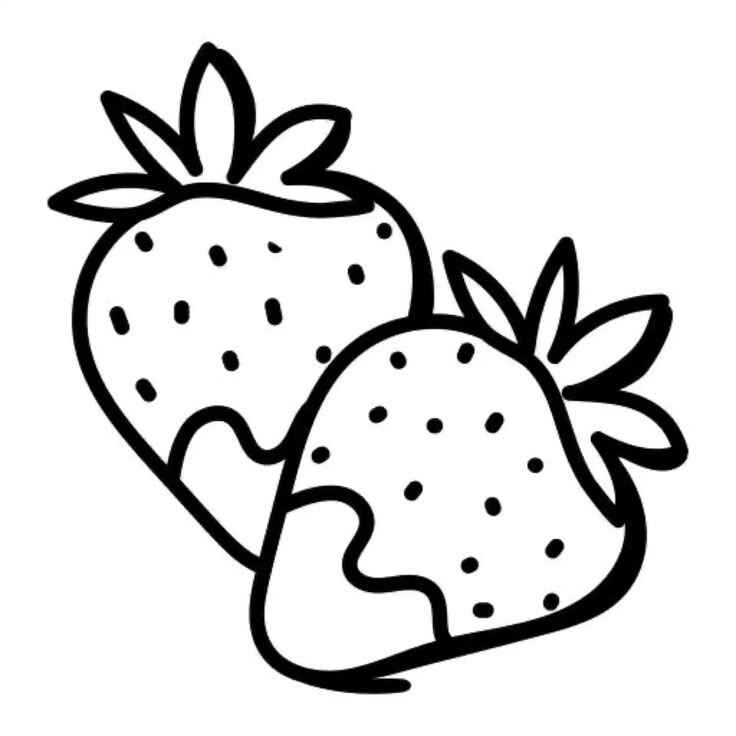 Erdbeeren Ausmalbilder 416