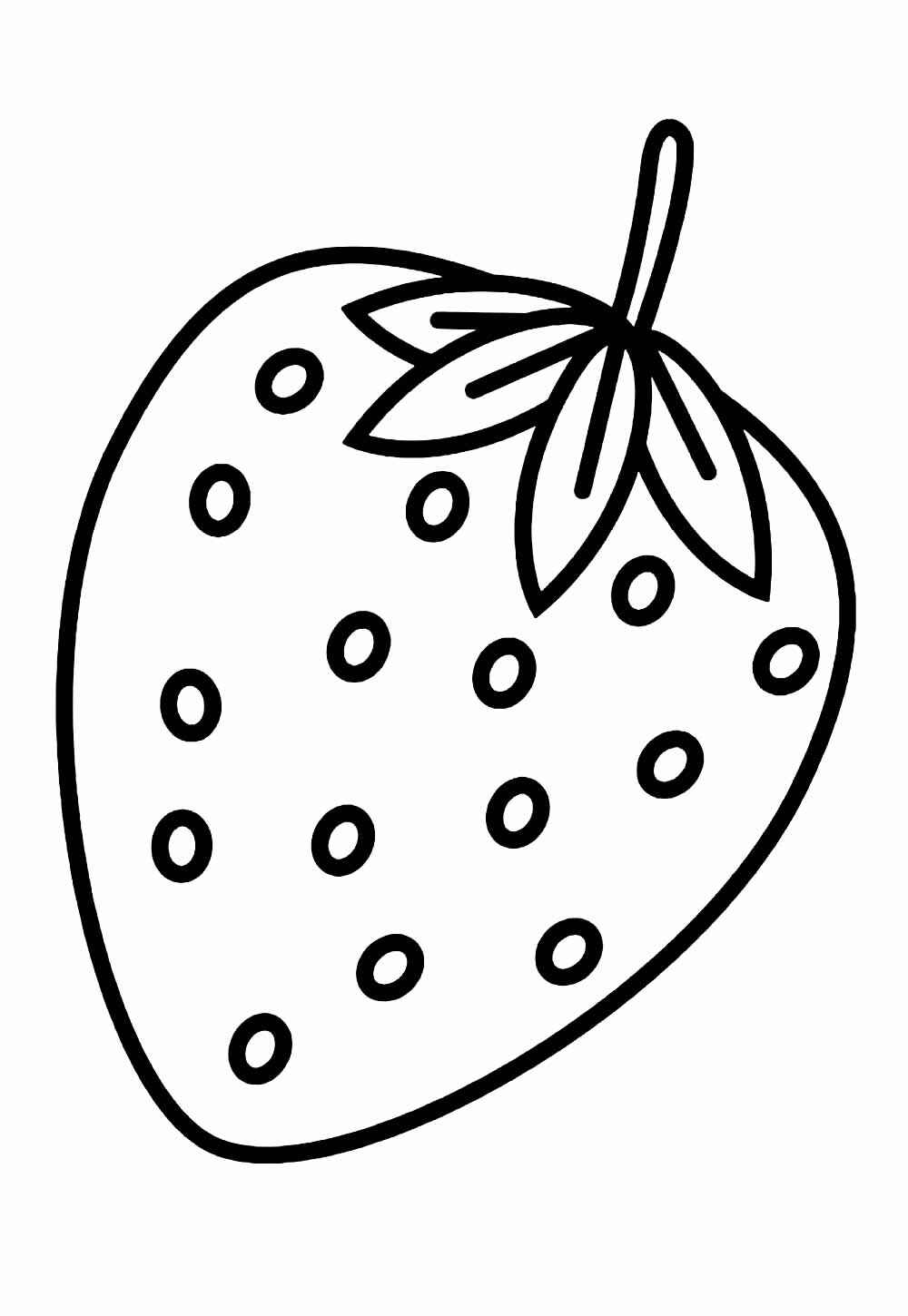 Erdbeeren Ausmalbilder 477