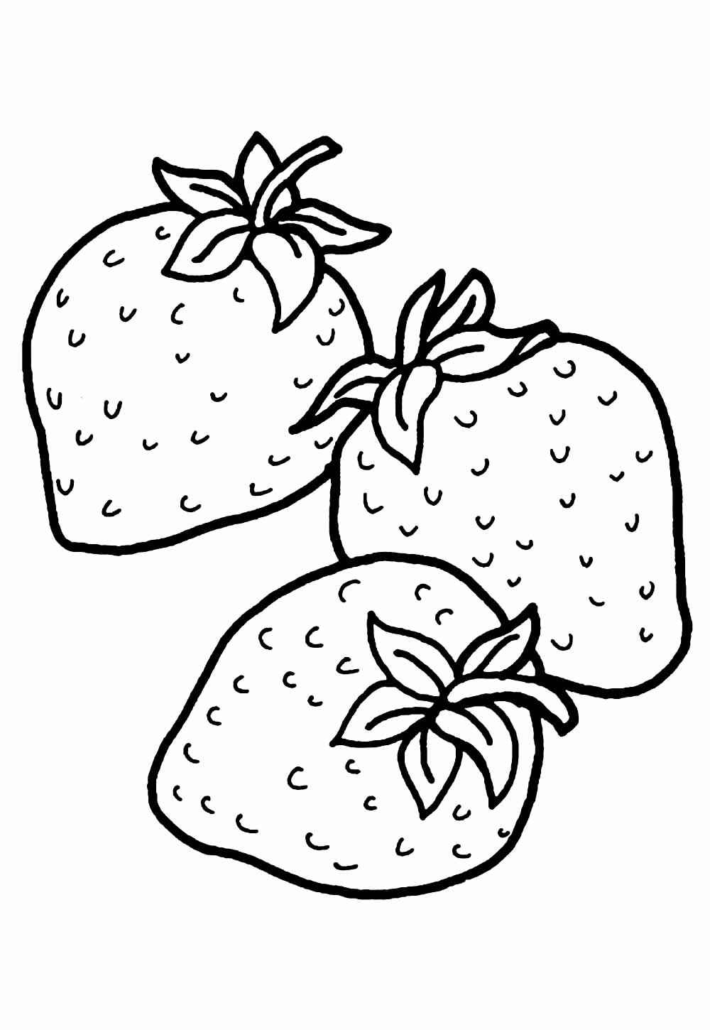 Erdbeeren Ausmalbilder 574