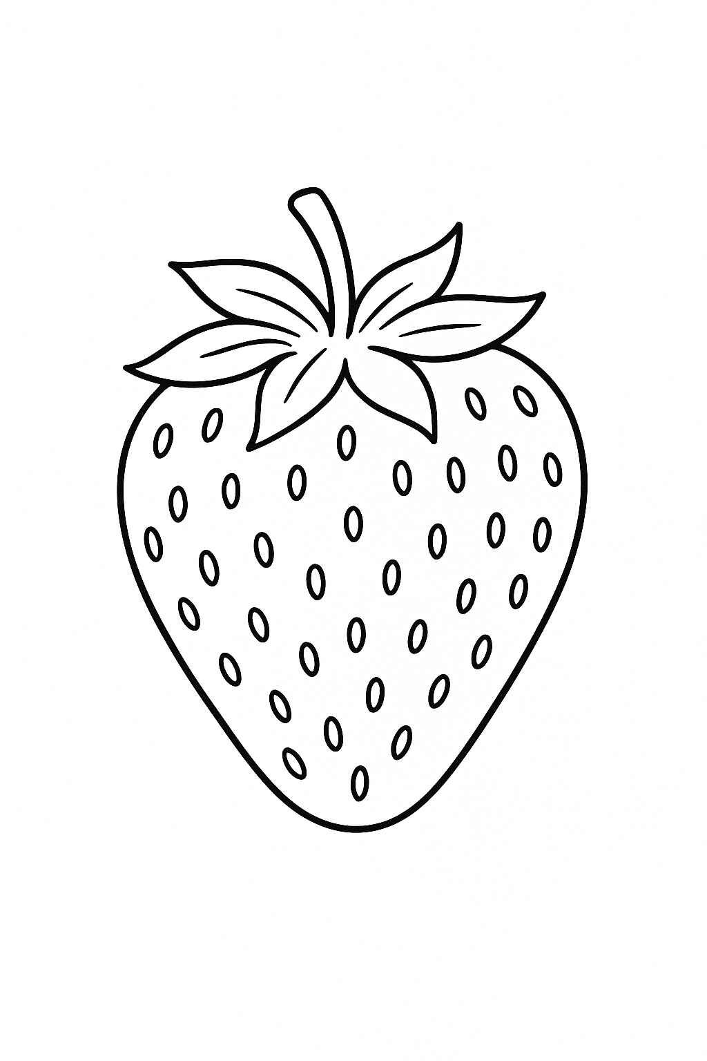 Erdbeeren Ausmalbilder 742