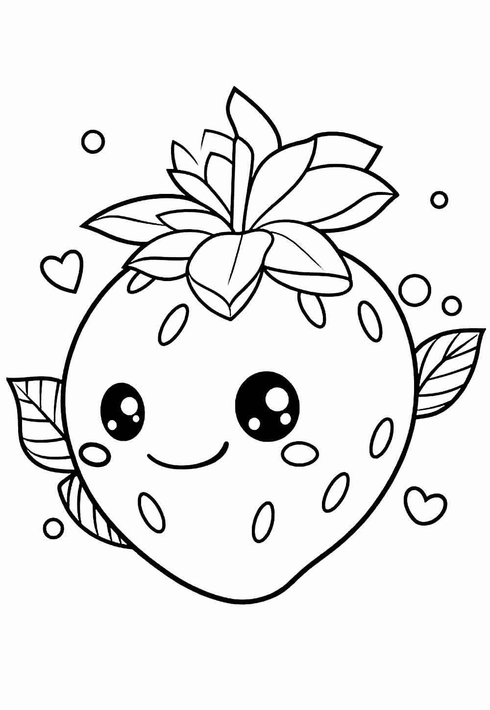 Erdbeeren Ausmalbilder 812