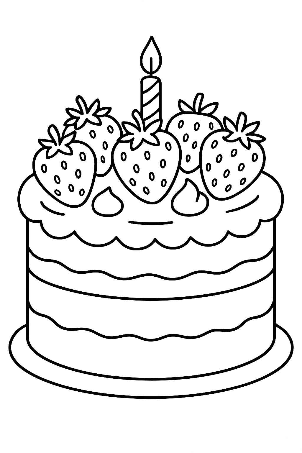 Erdbeeren Ausmalbilder 969