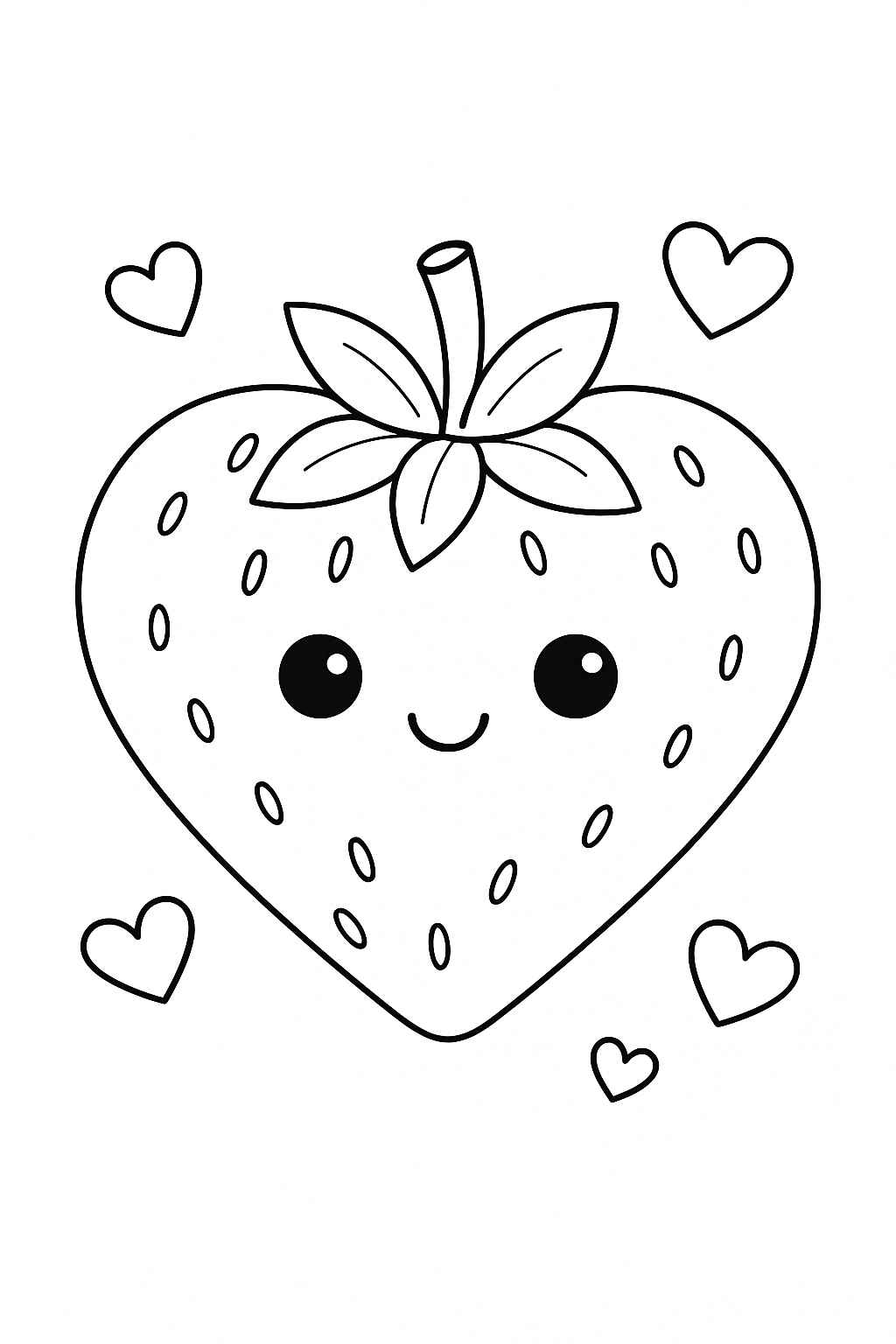 Erdbeeren Ausmalbilder 984