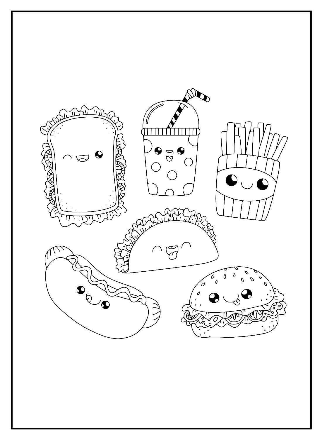 Essen Ausmalbilder 133