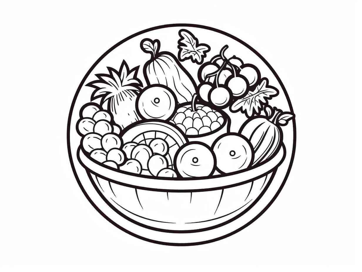 Essen Ausmalbilder 139