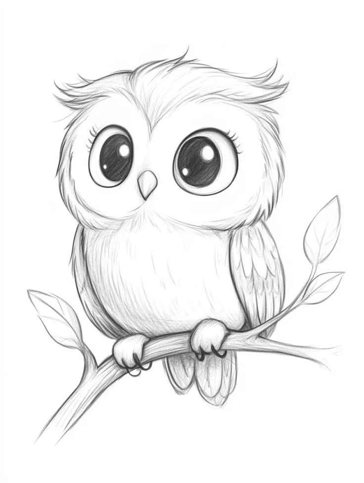 Eulen Ausmalbilder 839