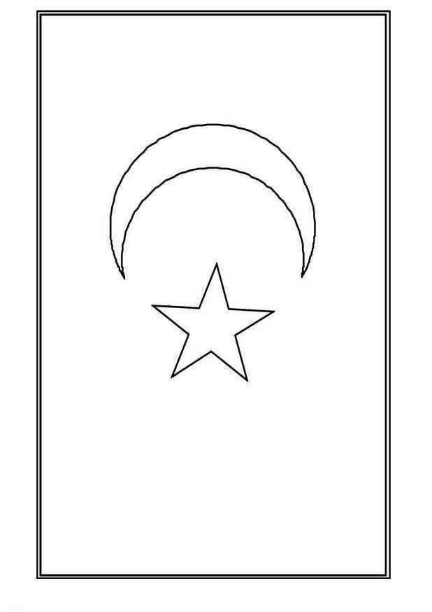 Fahnen Ausmalbilder 655