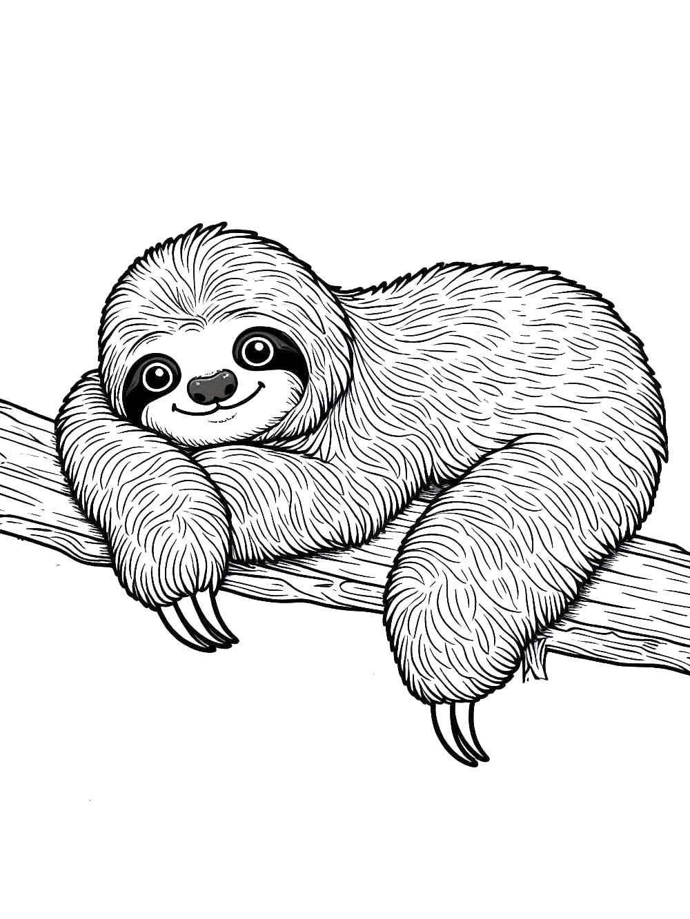 Faultier Ausmalbilder 467