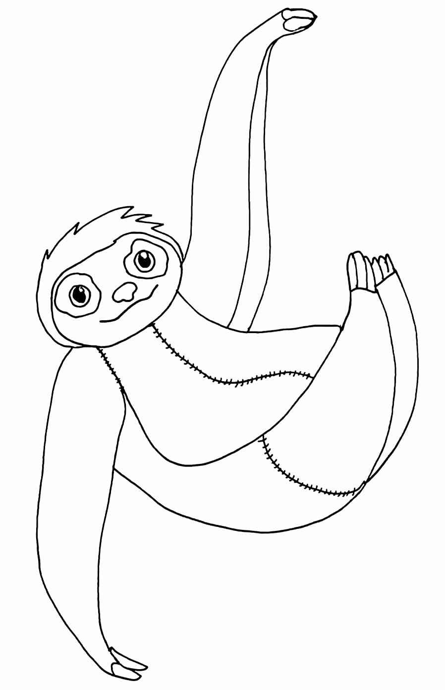 Faultier Ausmalbilder 561