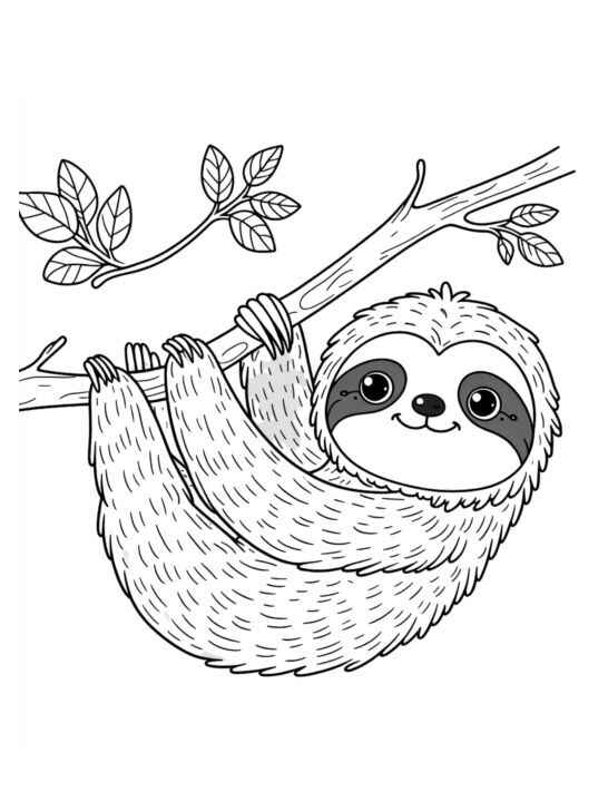 Faultier Ausmalbilder 793