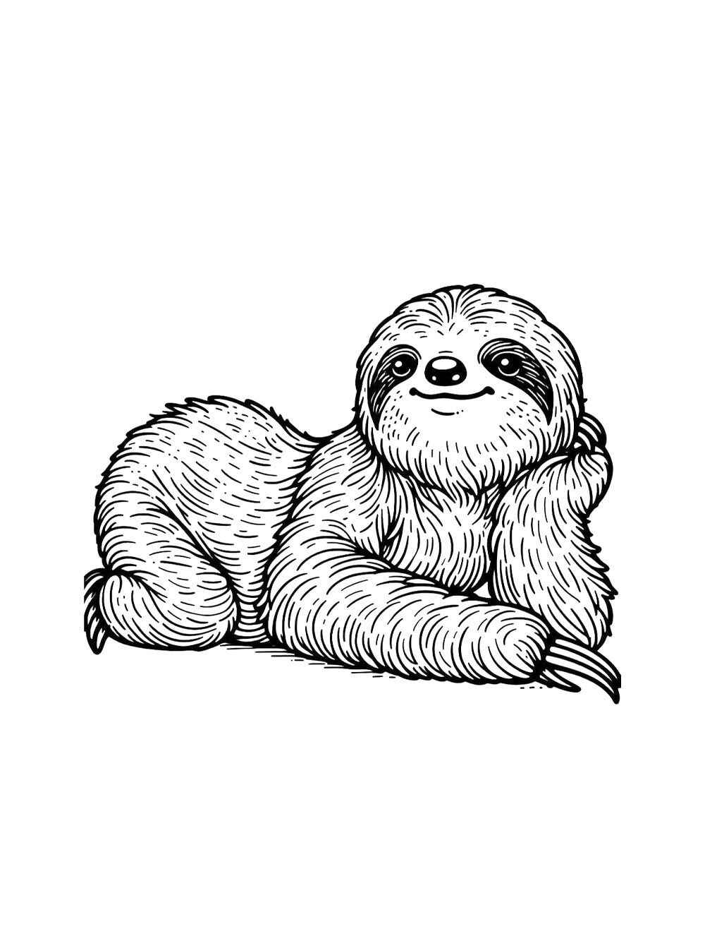 Faultier Ausmalbilder 863