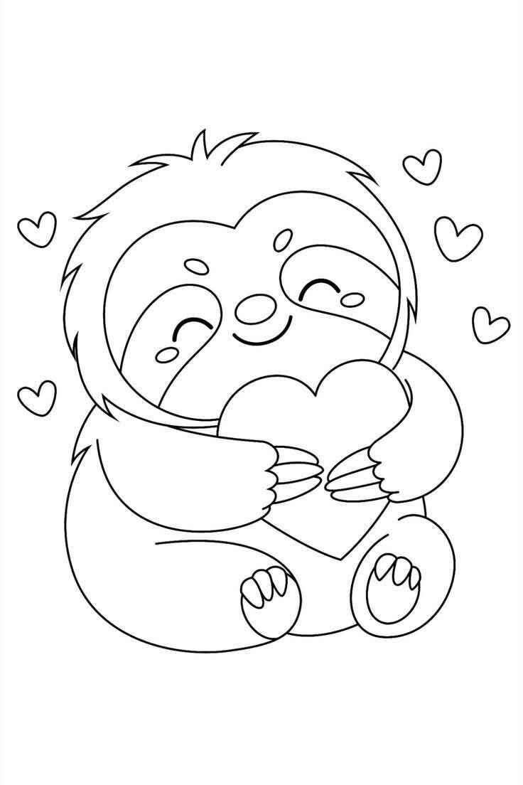 Faultier Ausmalbilder 917