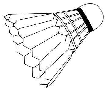 Federball Ausmalbilder 319