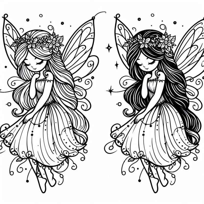 Feen Ausmalbilder 126