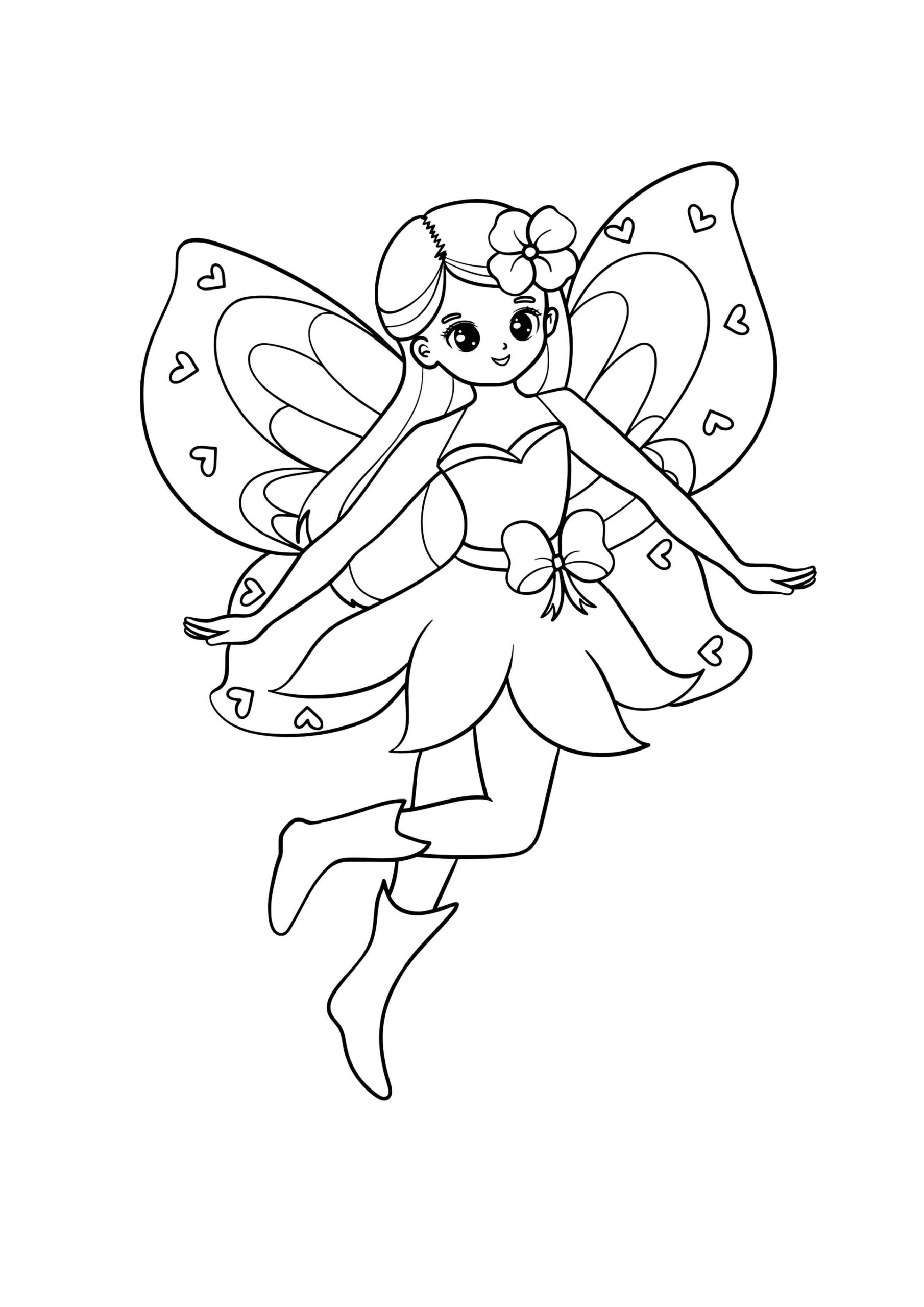 Feen Ausmalbilder 230