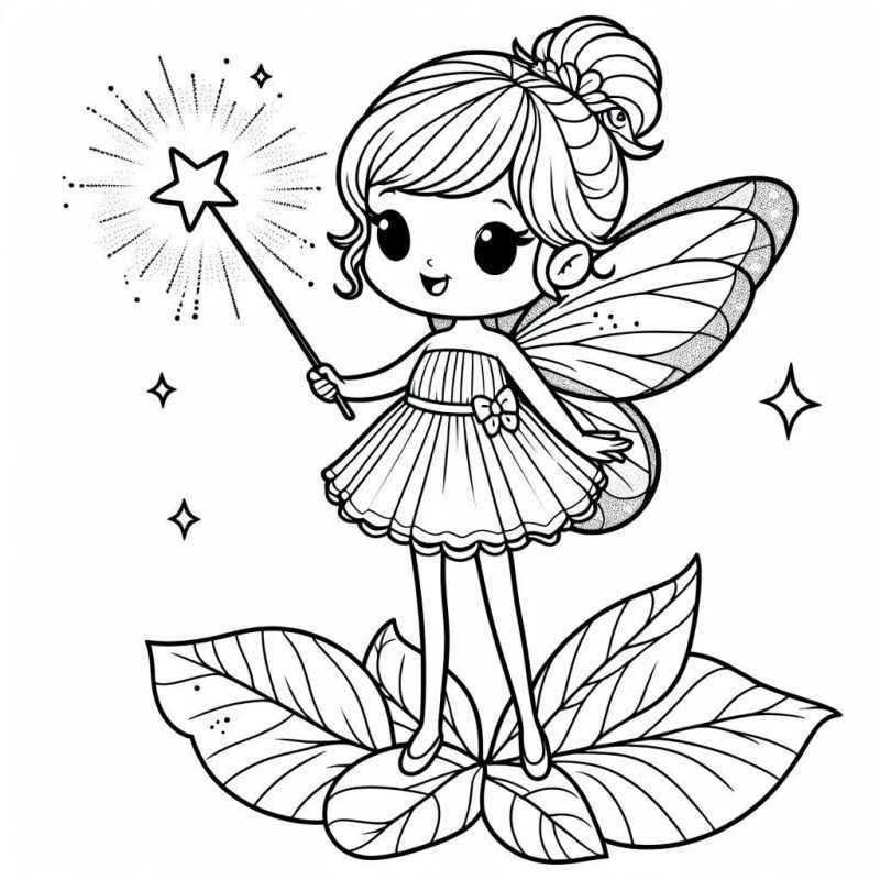 Feen Ausmalbilder 622