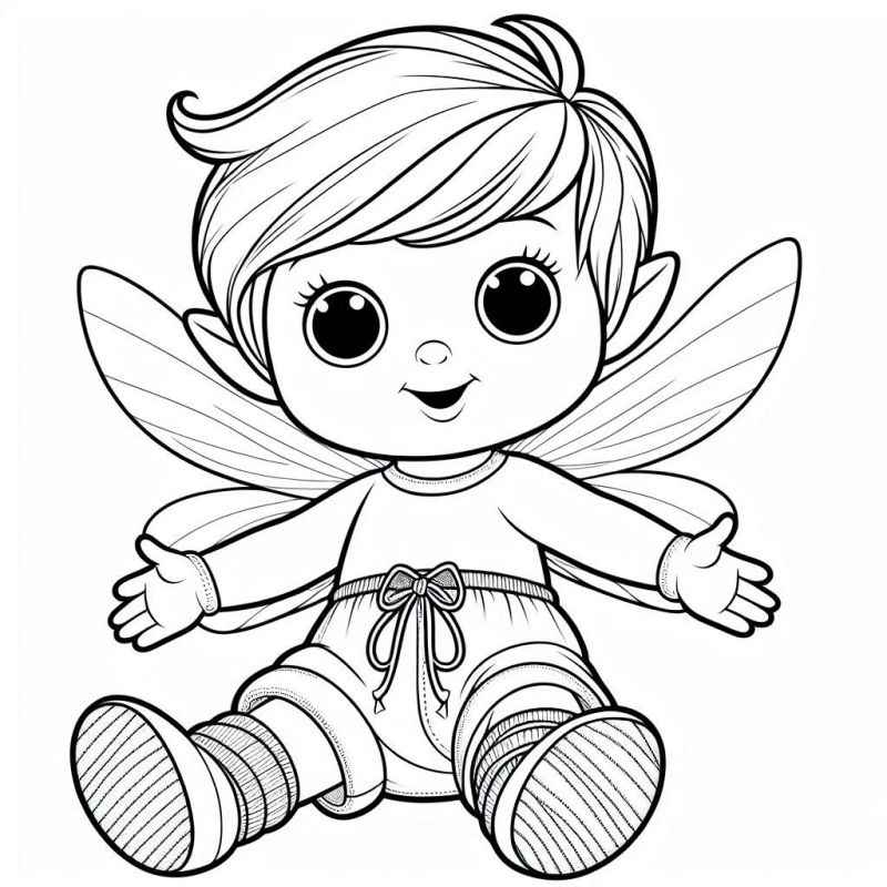 Feen Ausmalbilder 728