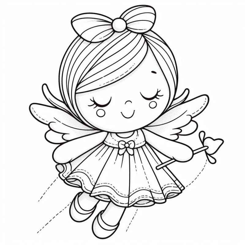 Feen Ausmalbilder 866