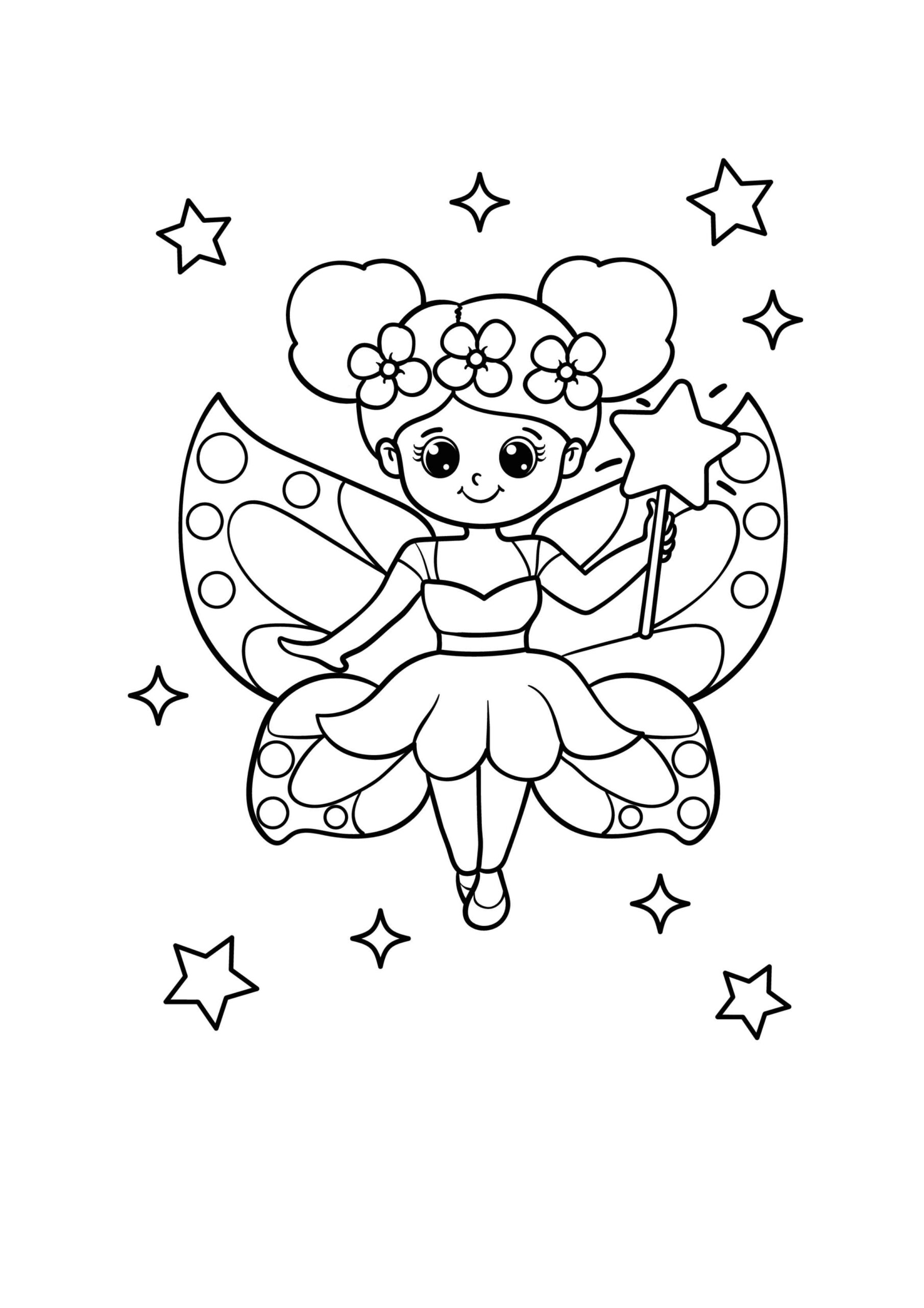 Feen Ausmalbilder 978