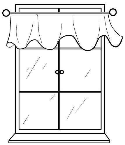 Fenster Ausmalbilder 022