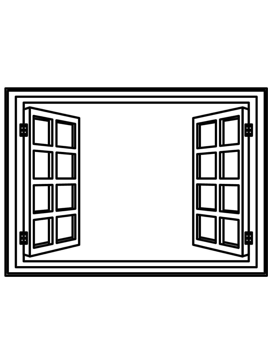 Fenster Ausmalbilder 084