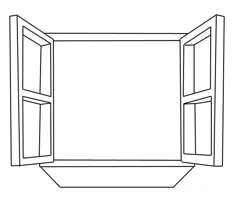 Fenster Ausmalbilder 794