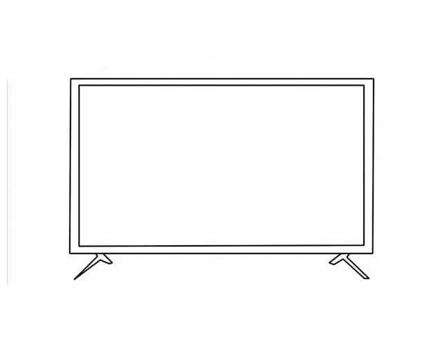 Fernsehen Ausmalbilder 717