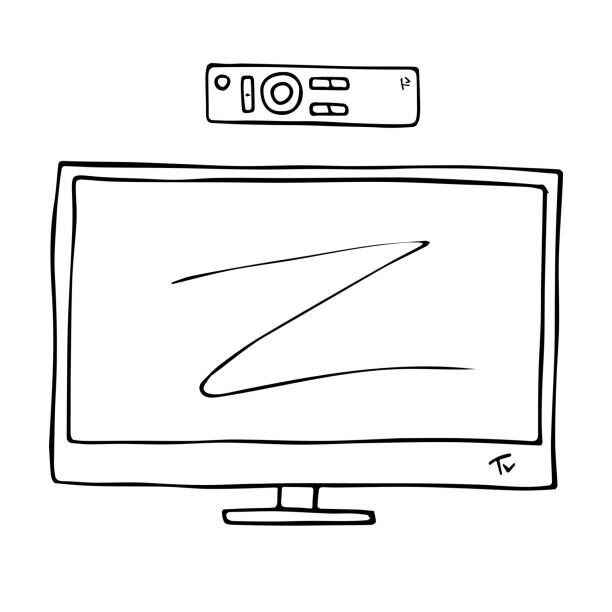 Fernsehen Ausmalbilder 994