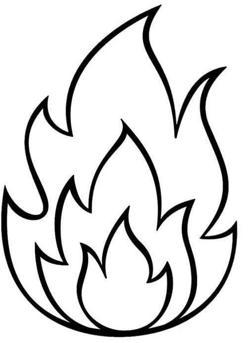 Feuer Ausmalbilder 068