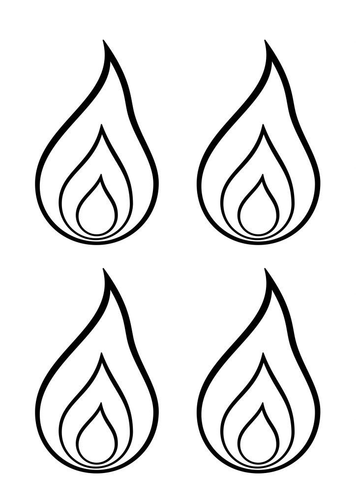 Feuer Ausmalbilder 909