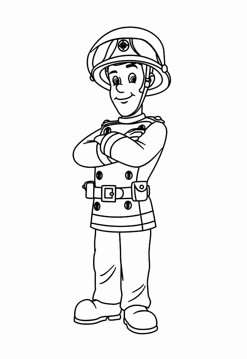 Feuerwehrleute Ausmalbilder 290