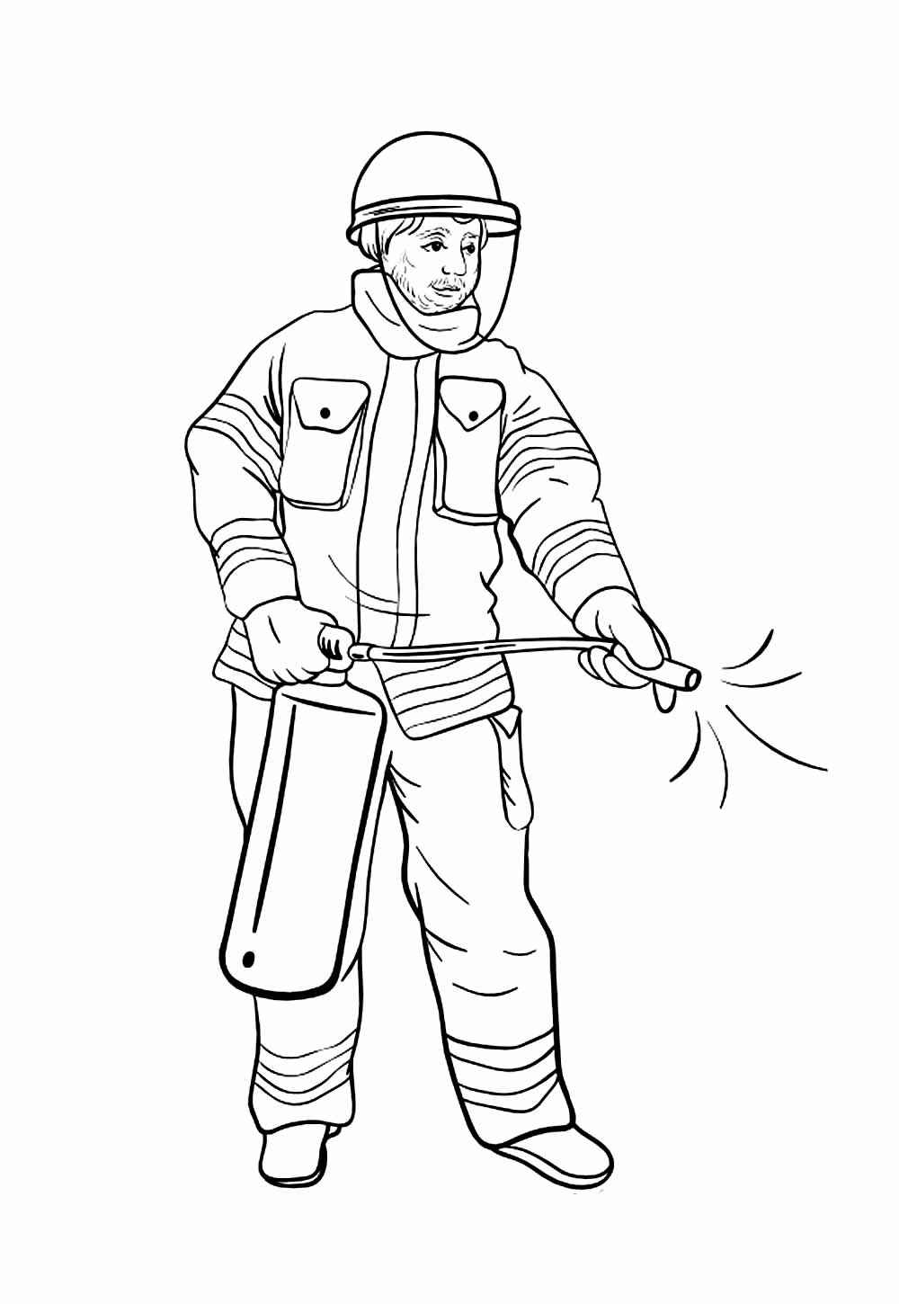 Feuerwehrleute Ausmalbilder 752