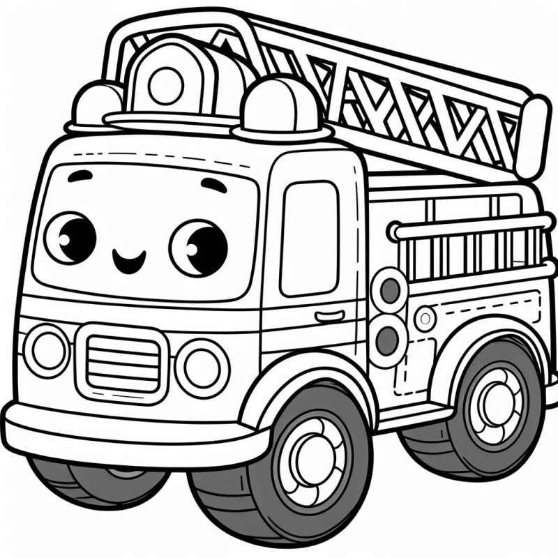 Feuerwehrleute Ausmalbilder 815