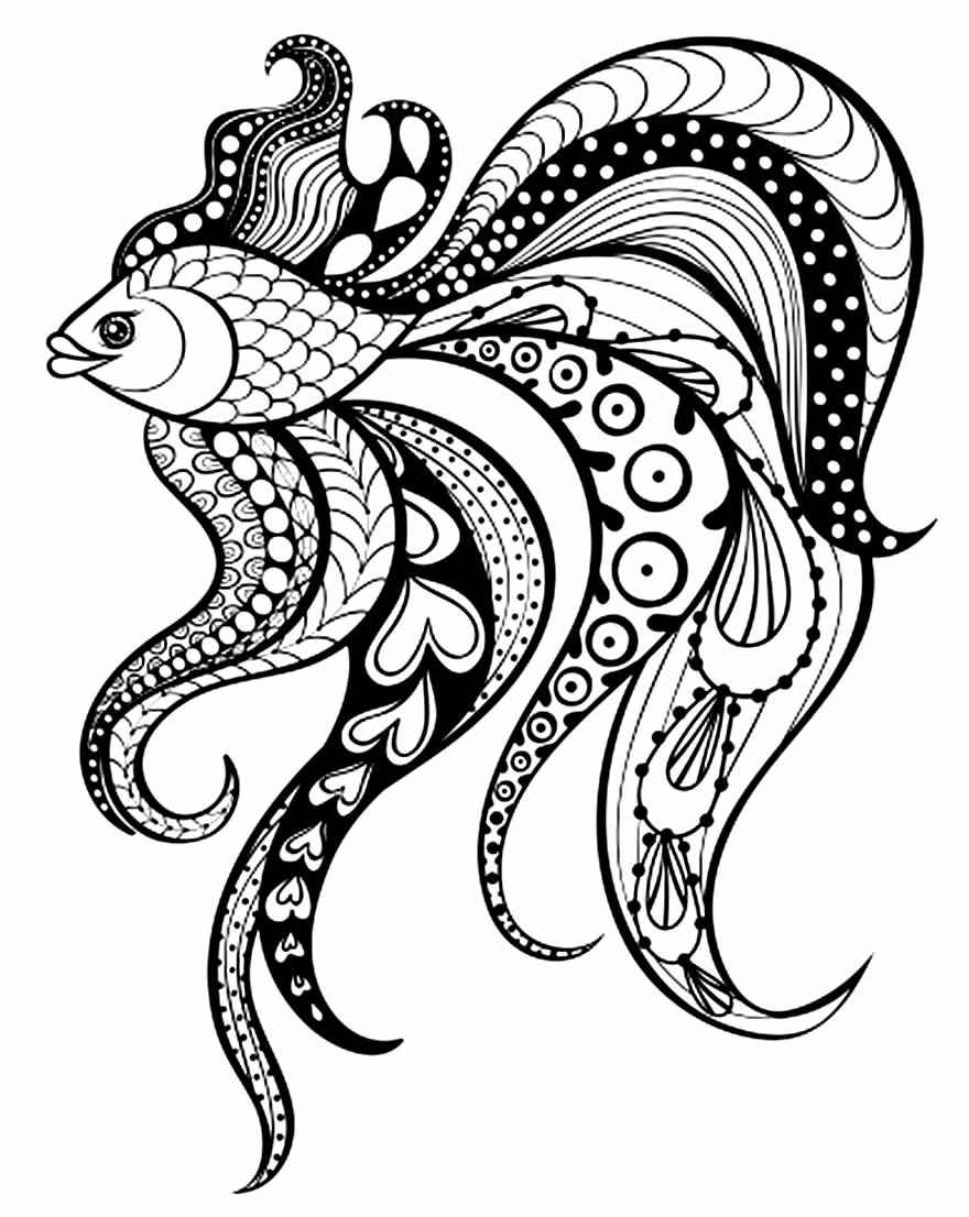 Fisch Ausmalbilder 006