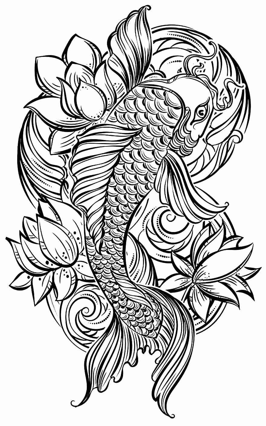 Fisch Ausmalbilder 204