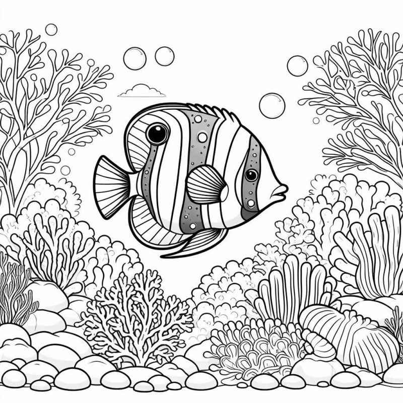 Fisch Ausmalbilder 396