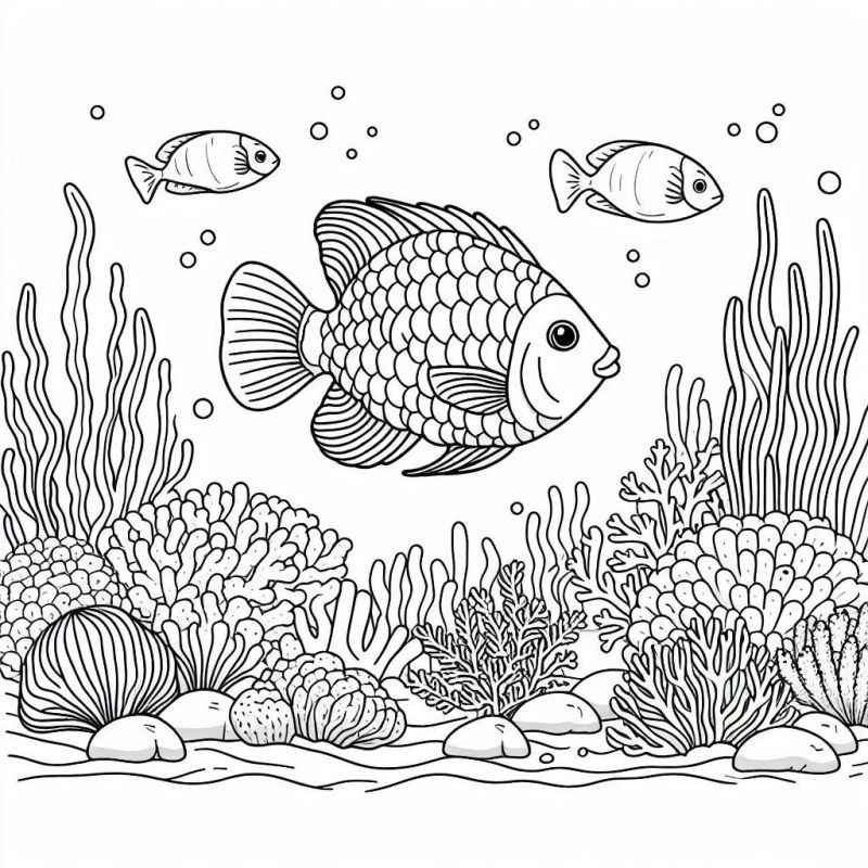 Fisch Ausmalbilder 928