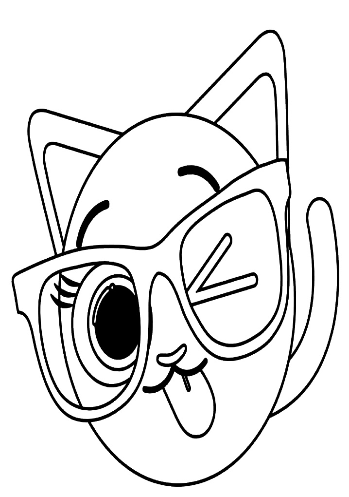 Flauschige Kuchen Ausmalbilder 068