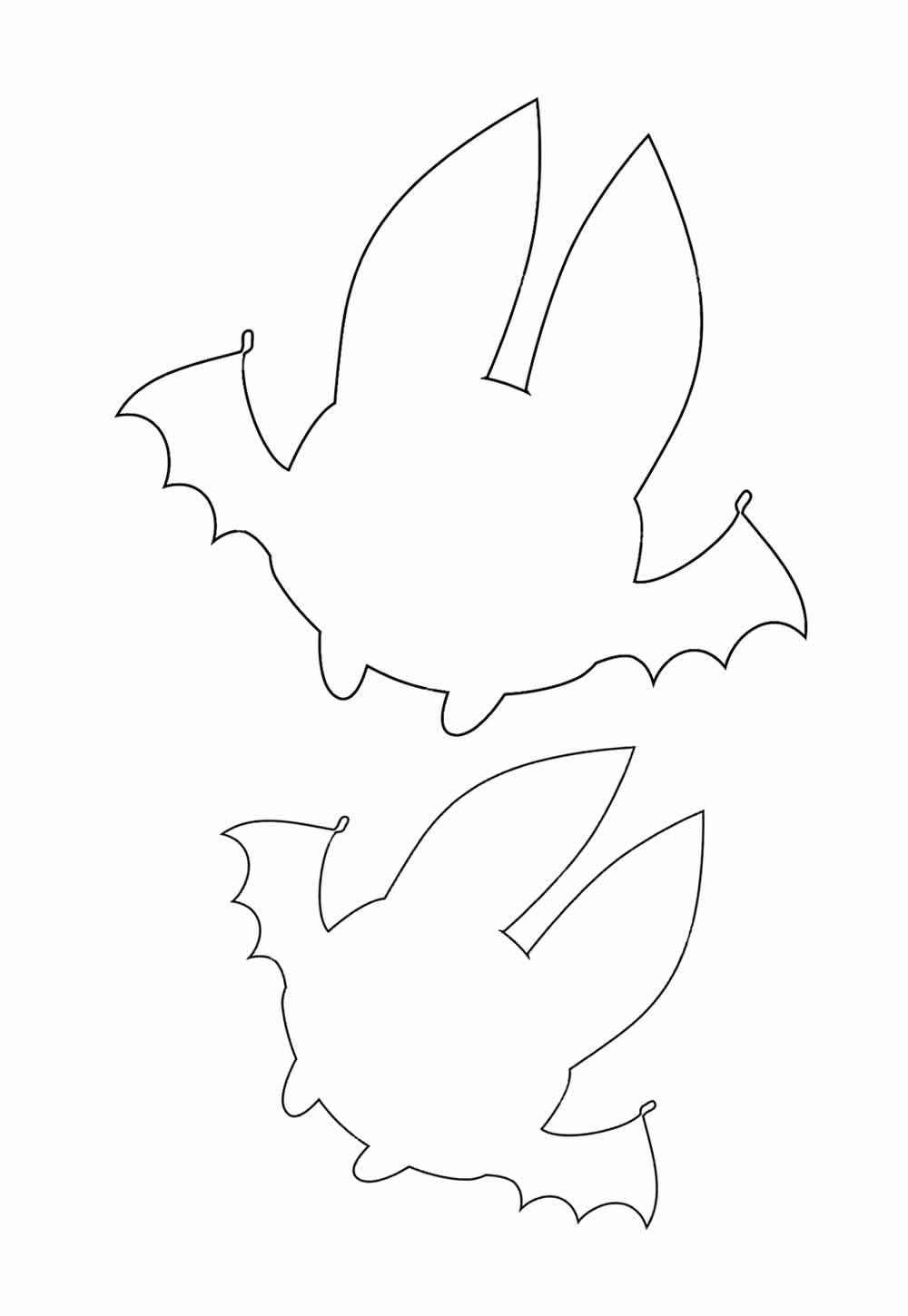 Fledermaus Ausmalbilder 014