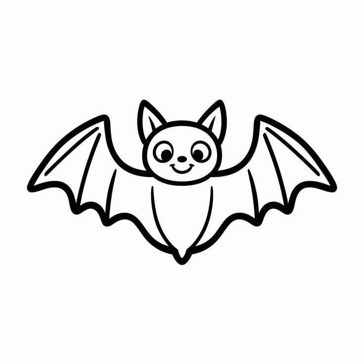 Fledermaus Ausmalbilder 357