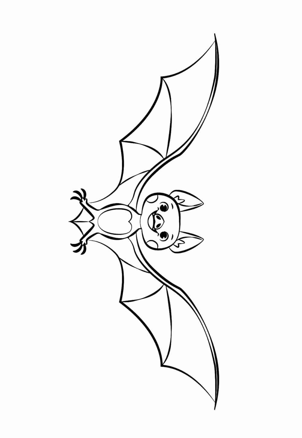 Fledermaus Ausmalbilder 524